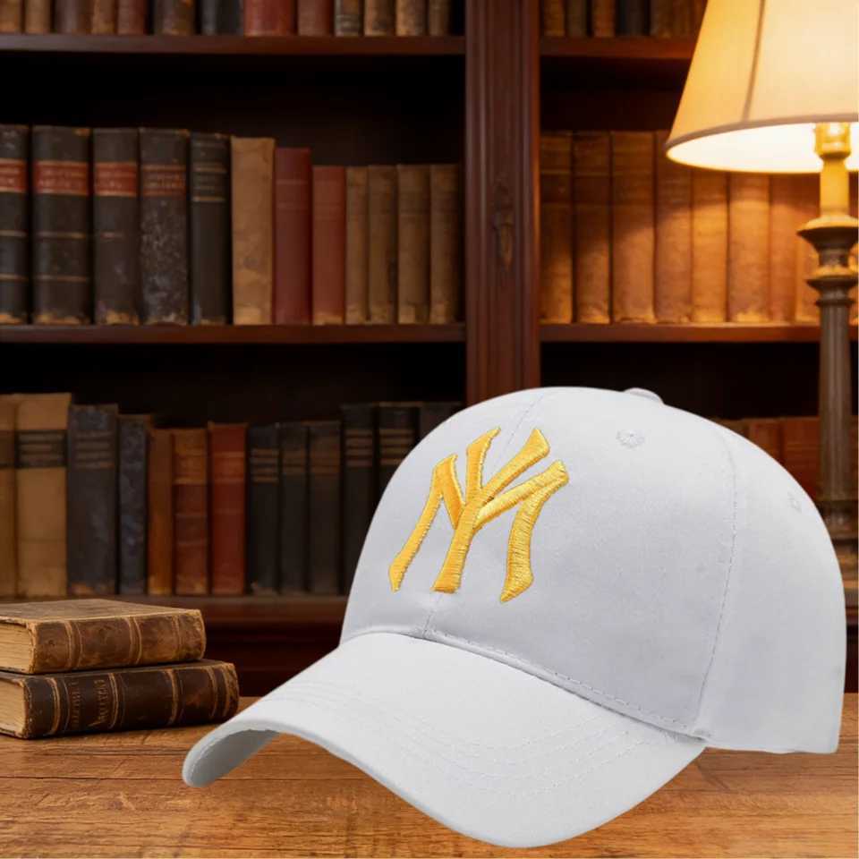 NY Letter Embroidery Baseball Unisex Adjustable Cotton Dad Hat Casual Sunscreen Peaked for Men Women Streetwear Sport M260626 - view 6