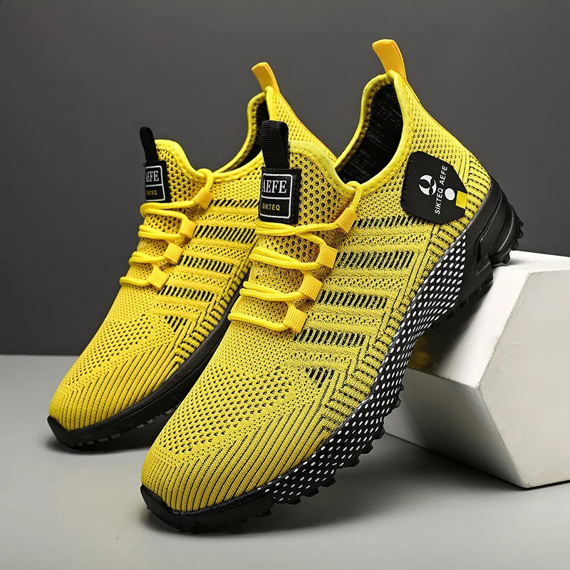 Fashion Mens Sneakers Breathable Mesh Casual Shoes Comfortable Non Slip Outdoor Running for Men High Quality Sneaker 260626