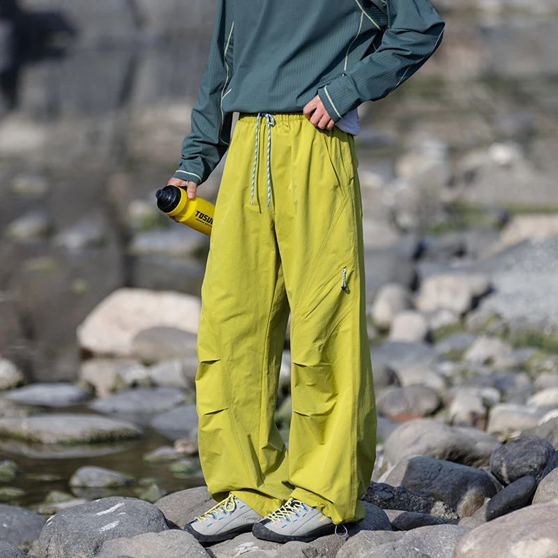 CHRLCK Mens Waterproof Hiking Pants Quick Dry Windproof Outdoor Trousers Women Multi Pockets Cargo Camping Fishing 260625 - view 4