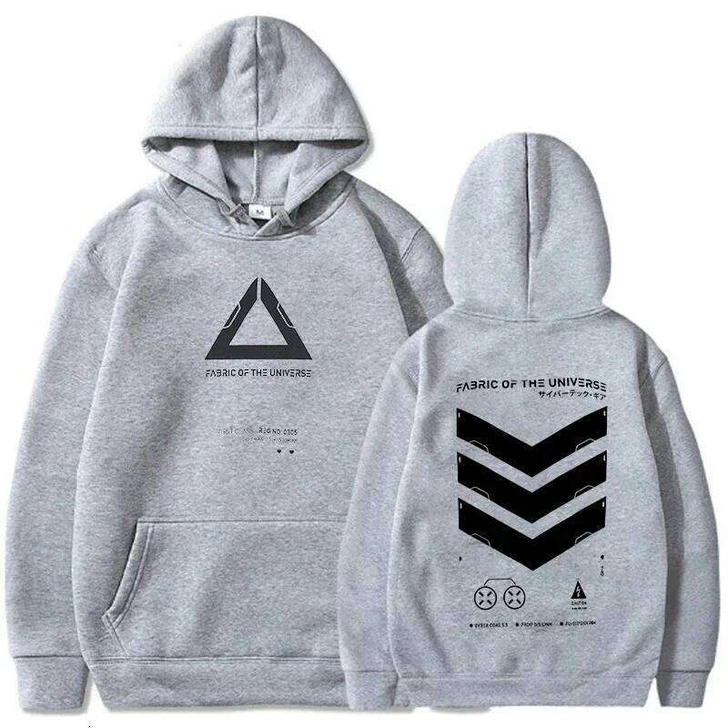 Cosmic Fabric Techwear Network Punk Fashion Hoodie Casual Street Roller Skating Running Sweatshirt Cyberpunk Style W260626 - view 5
