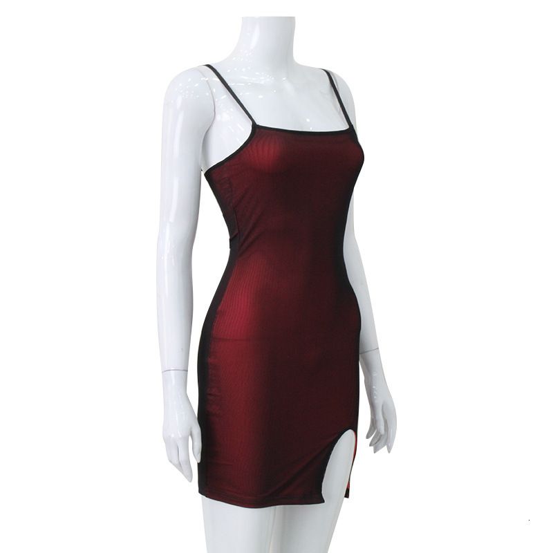 Womens Bodycon Mini Dress Womens Low Cut Slit Waist Cinch Slim Fit Sexy Hot Girl Short Gown For Women Daily Nightclub Party Dating Outfits - view 5