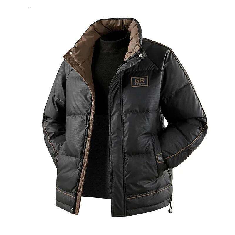 Winter Men White Duck Down Jackets Windproof Casual Outdoor Puffer Jacket Man Streetwear Padded Coat Male Down-Filled Clothes W260626 - view 5