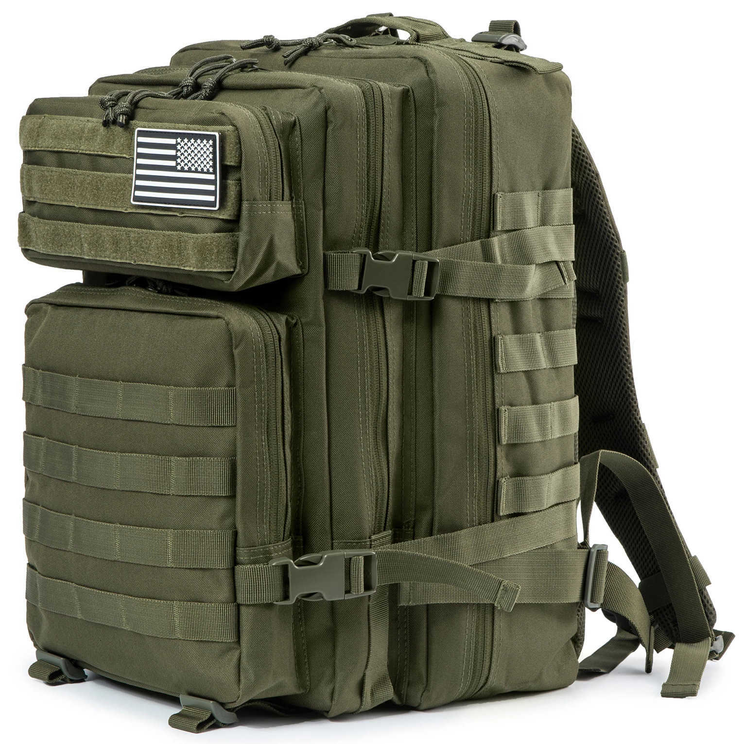 Tactical Backpack Large Capacity 45L Outdoor Rucksack 3 Day Fitness Hiking Bag Hiking Camping Gear Backpacks M260626 - view 1