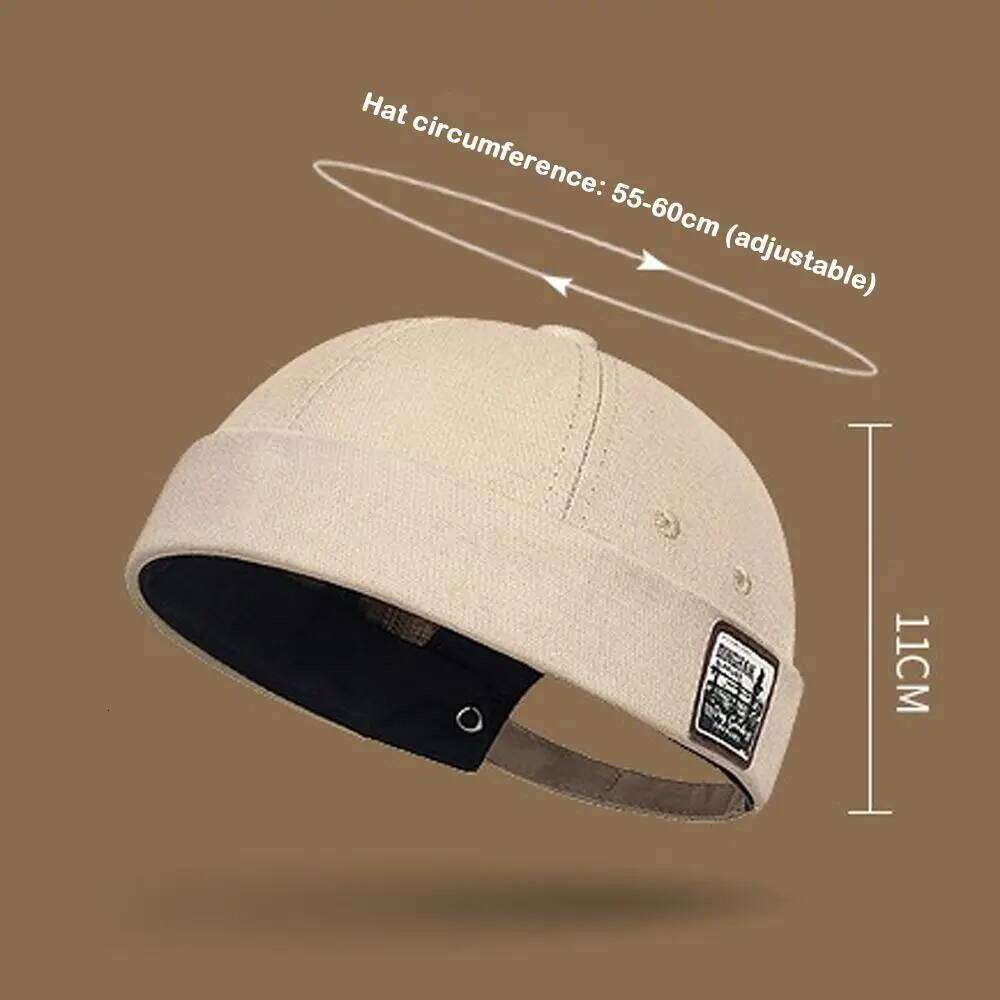 Casual Baseball Cap Summer Brimless Adjustable Cycling Riding Beanie Unisex Lightweight Outdoor Sport Camping Hiking Hat W260626 - view 7