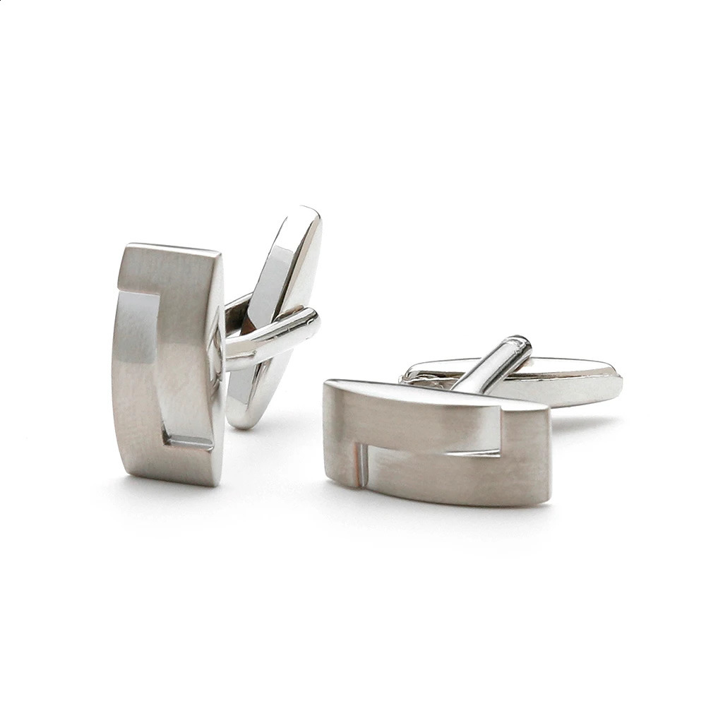 Cufflinks for Men TOMYE XK21S027 Classic Silver Color Square Button Cuff Links Dress Shirts Gifts Jewelry 260626 - view 7