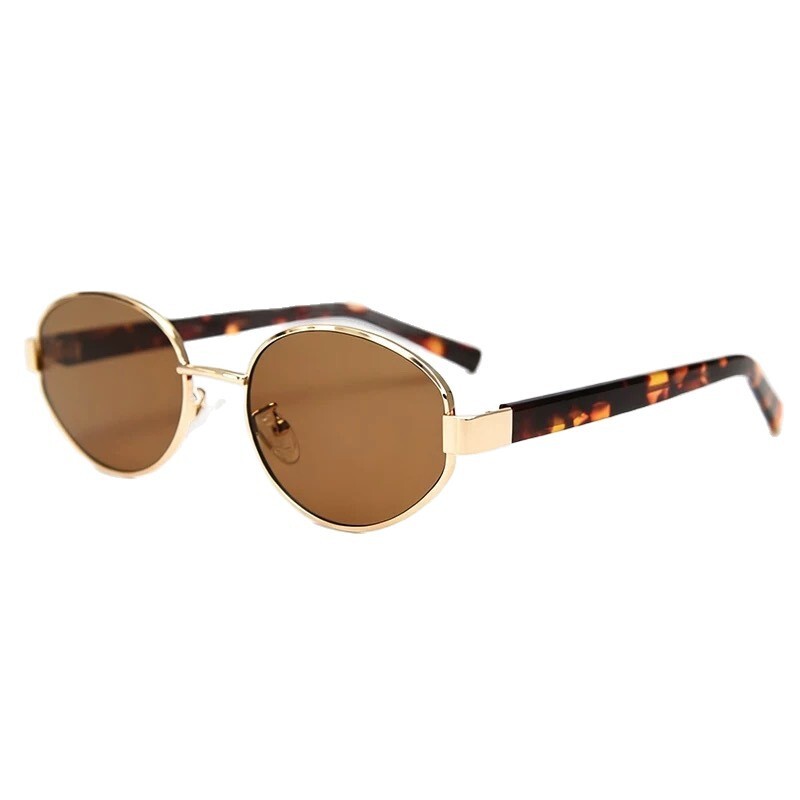 Gaitai Glasses Polarized Sunglasses Old Money Style Retro Atmosphere Oval Cat Eye Sunglasses Same Style as Wang Anyu - view 6