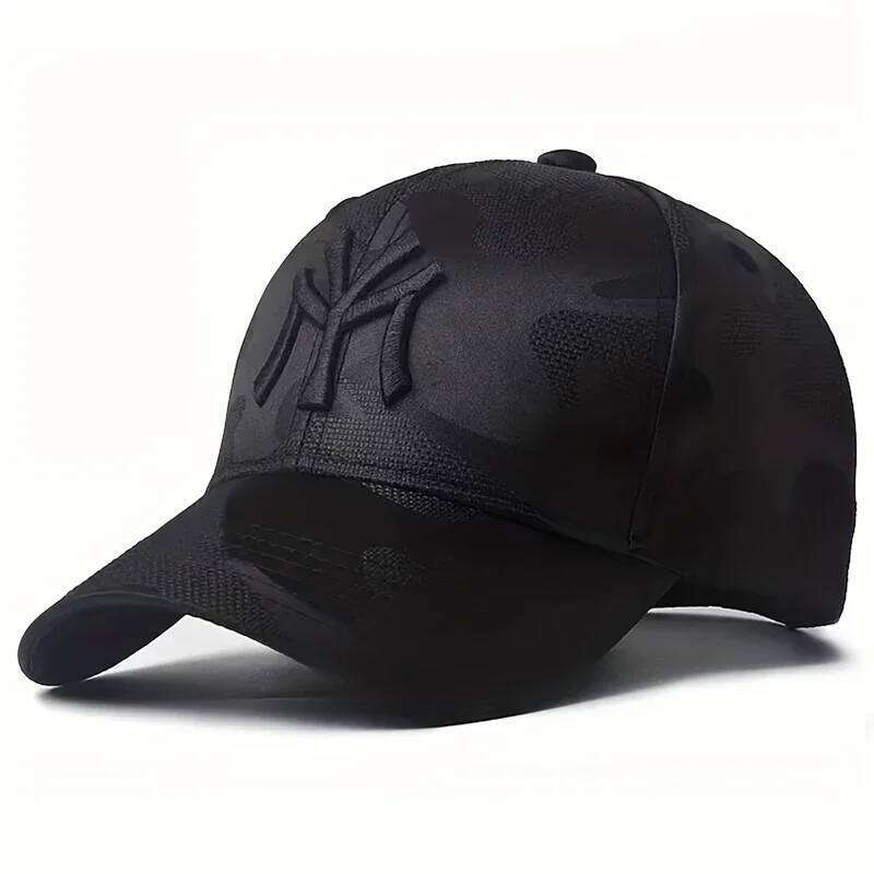 Unisex Letter Embroidery Camouflage Baseball Caps Spring and Autumn Outdoor Adjustable Casual Hats Sunscreen Hat Sports Golf Cap W260626 - view 4