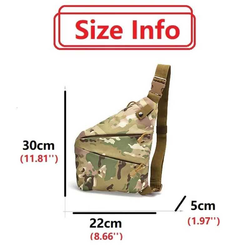 Bags Camouflage Tactical Bag Chest Single Shoulder Bags for Men Waterproof Nylon Crossbody Bags Male Messenger Bag M260626 - view 4