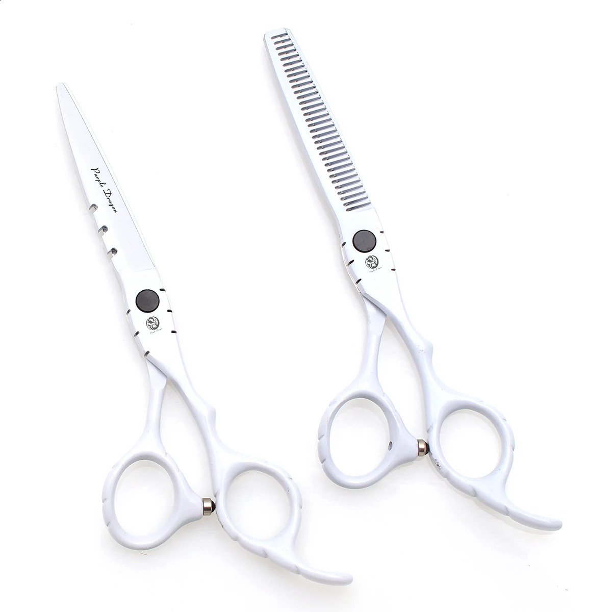 Professional Hairdressing Scissors 55 6 Stainless Hair Black Cutting Barber Shop Thinning Shears Z1010 260615 - view 5