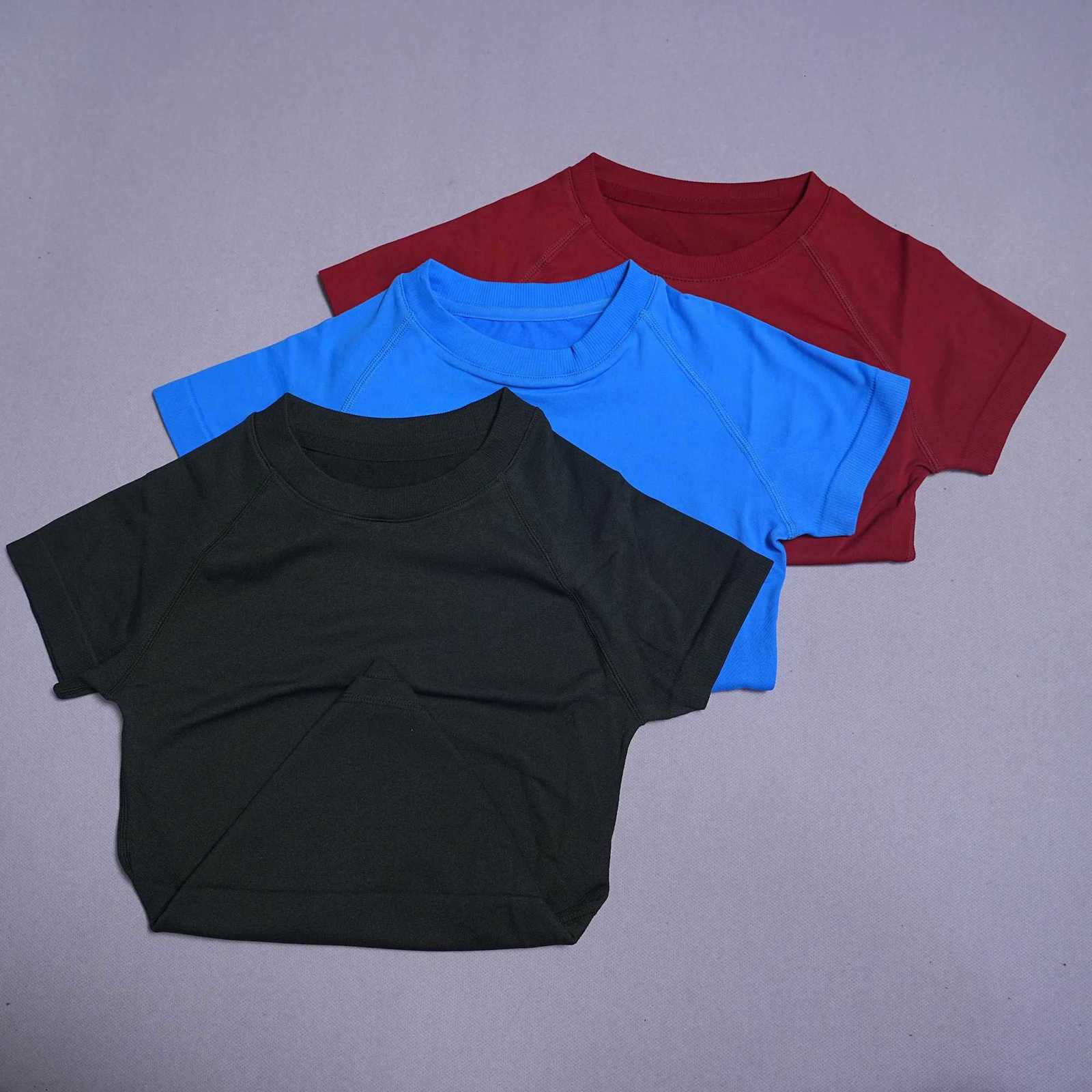 Short DHHUG Women Sleeve Sports T Shirt Summer Round Neck Breathable Elastic Gym Yoga Fitness Running Casual Tops M260626 - view 6