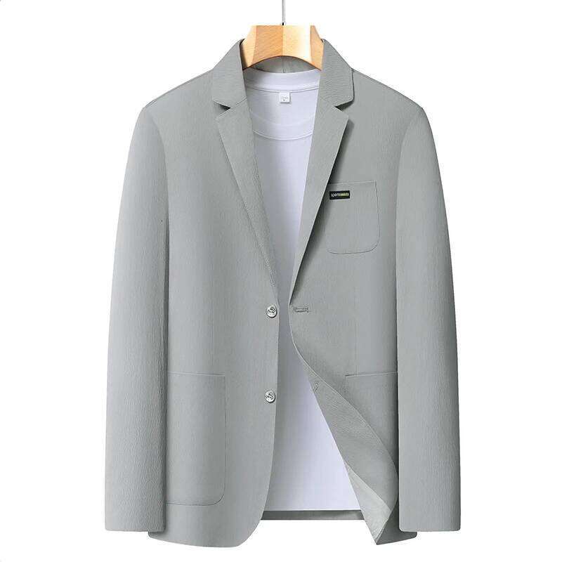 Men's Fashion Business Outdoor Travel Youth Campus Wedding Versatile Host Shaping Casual Korean Thin Style Blazer 26L0626 - view 5