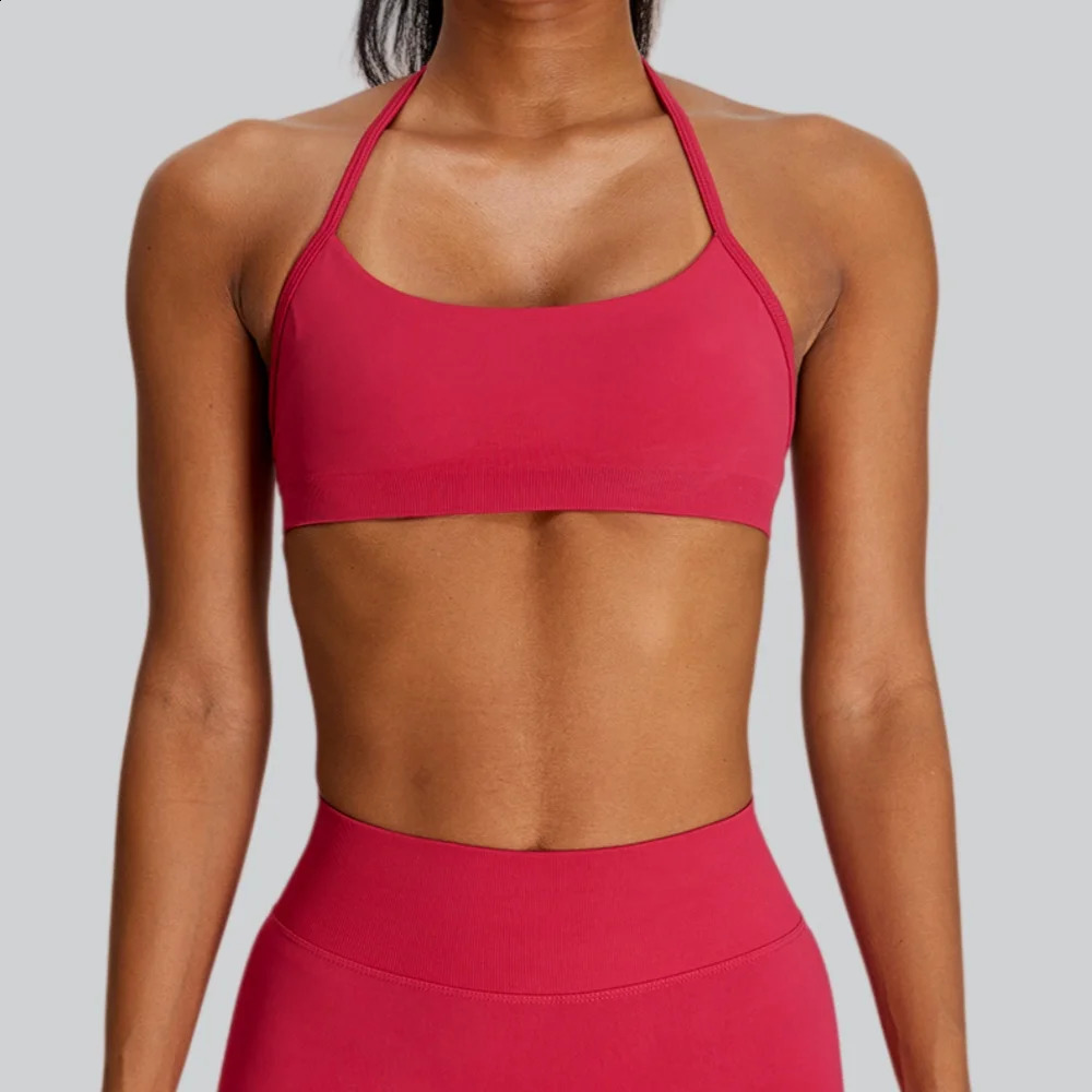 Seamless Yoga Bra Workout Tops Gym Fitness Sports Bras Sexy Athletic Sport Underwear Women Shockproo Backless Running Crop Top 260626 - view 3
