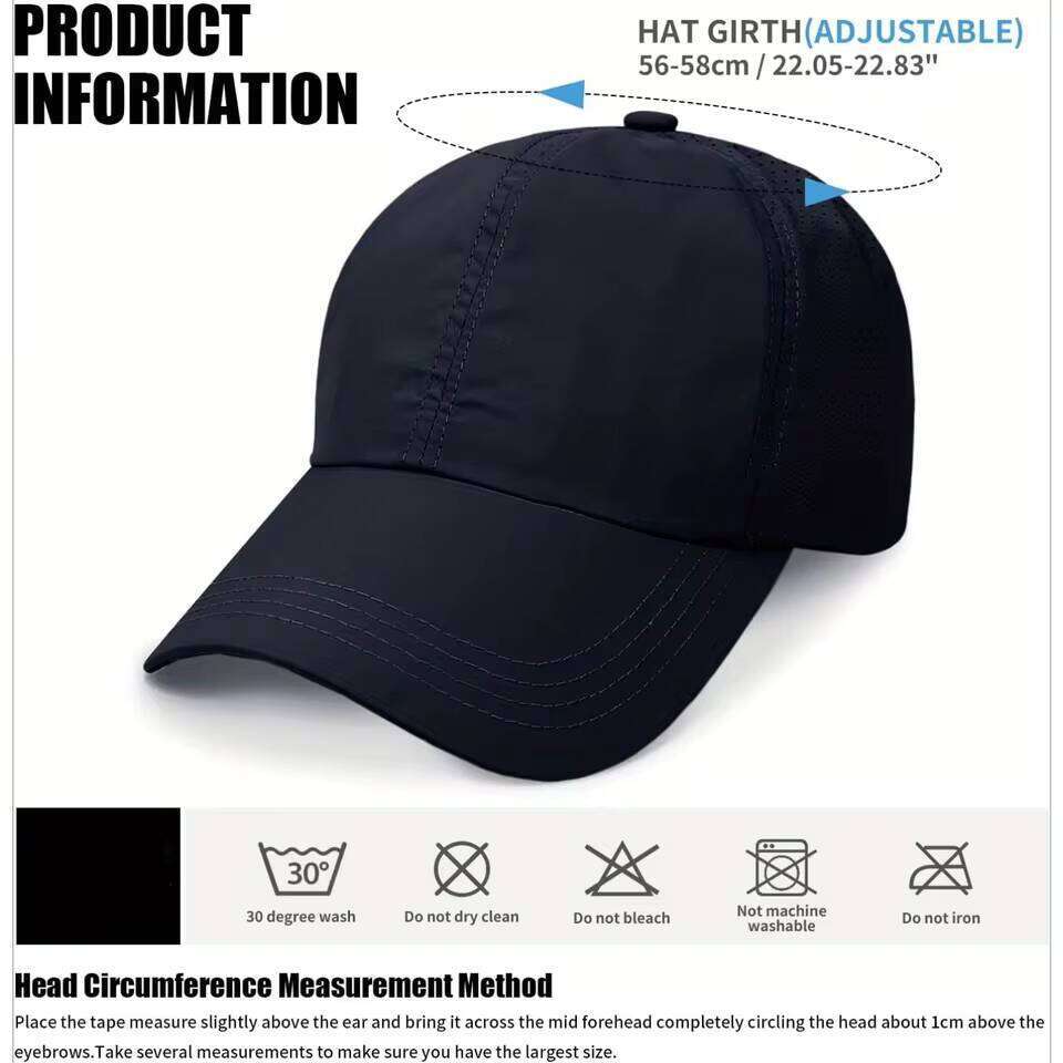 Women's Cross Ponytail Baseball Cap Suitable for Men Women Adjustable Design Breathable and Quick-drying Mesh Visor Hat W260626 - view 6