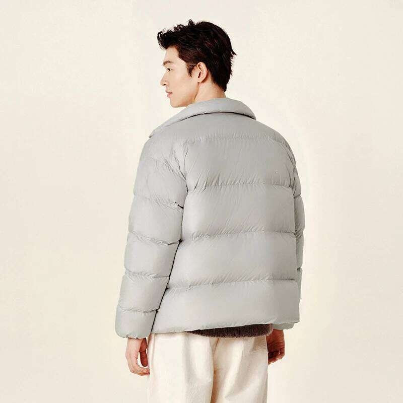 Semir Down Jacket Men Winter Three-proof Windproof Waterproof Stain Resistant Thick Stand Collar Puffer Coat Lightweight Warm W260626 - view 7