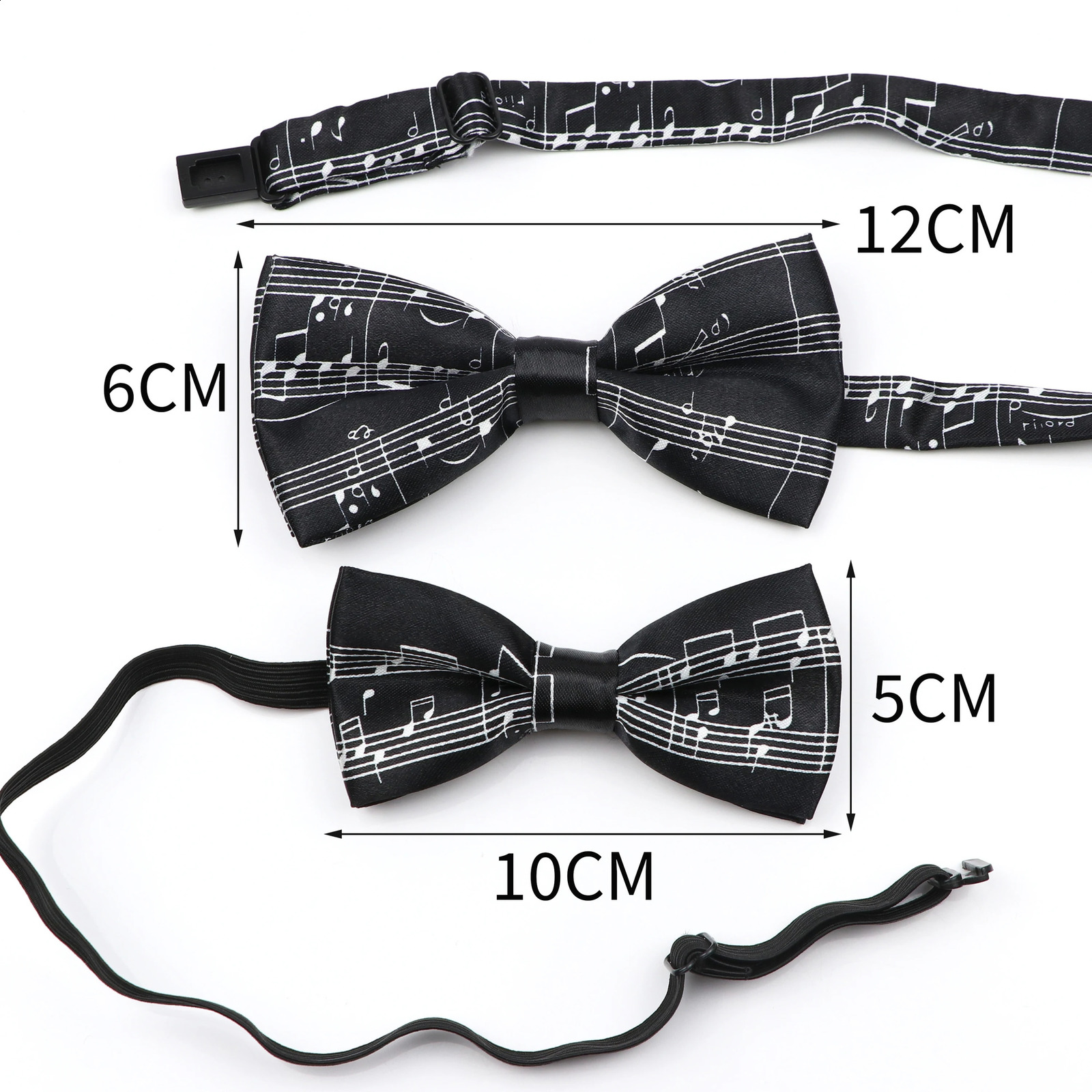Novelty Musical Notes Printed Suspender Bowtie Sets For Men Kids Elastic Y-back Straps Butterfly Wedding Groomsman Accessory 260626 - view 5