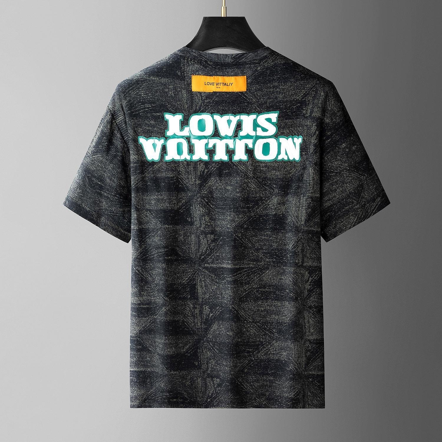 Fashion Brand Summer New Short-Sleeve T-Shirt For Men, High-End Design With Embroidered Round Neck - view 4