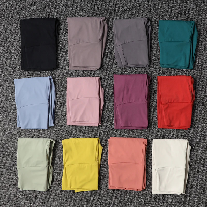SOISOU Nylon Gym Yoga Pants Women Leggings For Fitness High Waist Long Pants Women Hip Push UP Tights Women Clothing 2 Types 260626 - view 7