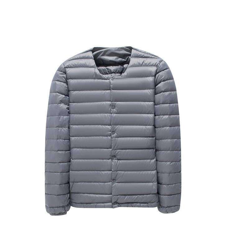 NewBang Matt Fabric Ultra Light Men V-neck Men's Down Jacket Slim Windproof Portable Lightweight Coat Warm Liner J260626 - view 3