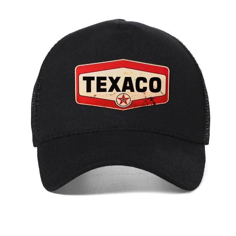 Funny Texaco Baseball Cap high quality men women summer Mesh breathable hat Men Outdoor fishing Hats Snapback Garros W260626 - view 4