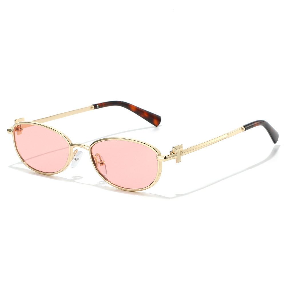 26 New Oval Cat-Eye Fashion Stylish And Unique, Popular On Instagram, Hip-Hop Sunglasses, Versatile For Street Photography - view 6