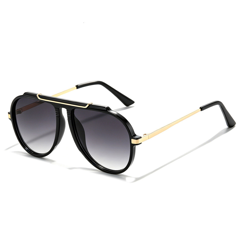 Personalized Square Frame 2026 New European And American Retro Fashion Trend Driving UV Protection Sunglasses - view 3