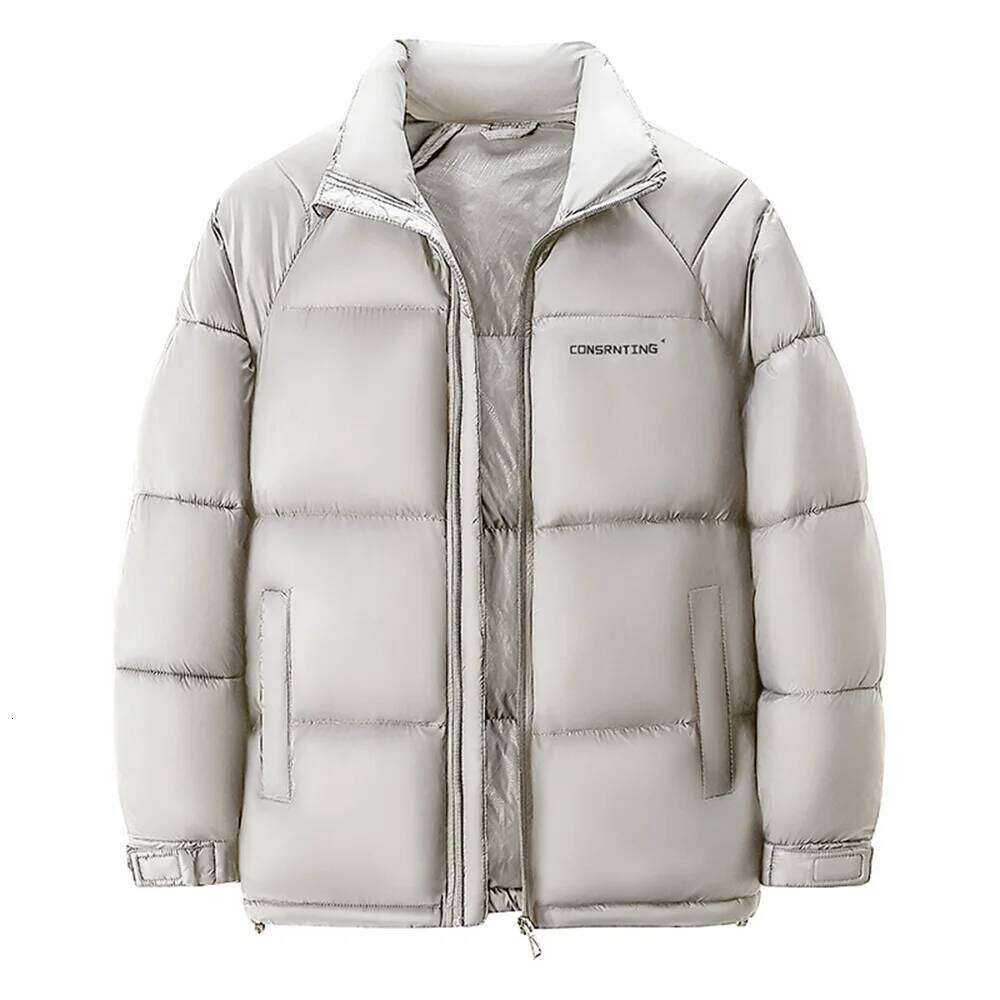 Winter Men's Warm Padded Jackets Fashion Male Stand Collar Cotton Thicken Parkas Man Windbreaker Thermal Puffer Coats Clothing J260626 - view 4