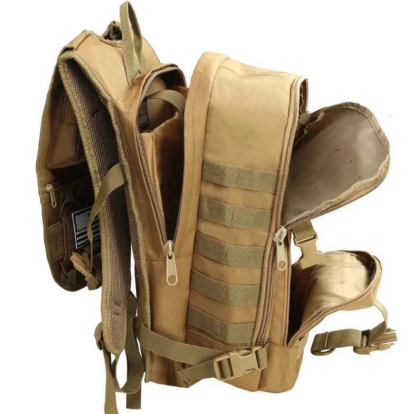 Large Capacity Mens Tactical 35L Backpack Outdoor Camping Hunting Hiking Trekking Survival Bag Multifunctional Backpacks M260626 - view 6