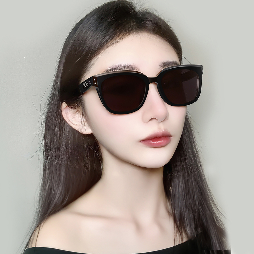 New GM Sunglasses Women, High-End Feel, Slimming Effect Large Faces, Summer UV Protection, Driving Polarized Glasses for Men wholesale - view 3