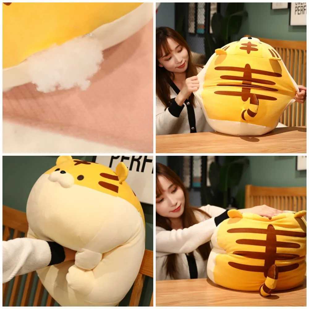 Plush Cotton Creative Pillow Down Cute Stuffed Doll Soft Plush Tiger Plush Toy Daily Leisure M260626 - view 3