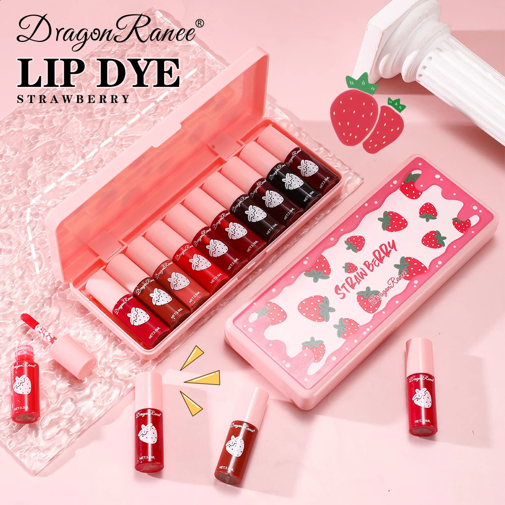 10 Pack Lipstick Water Stain Lip Lotion Lipstick Lasting Color Film Lipstick Water Light Stain Lipstick Water Non fading Lipstic 260626 - view 3