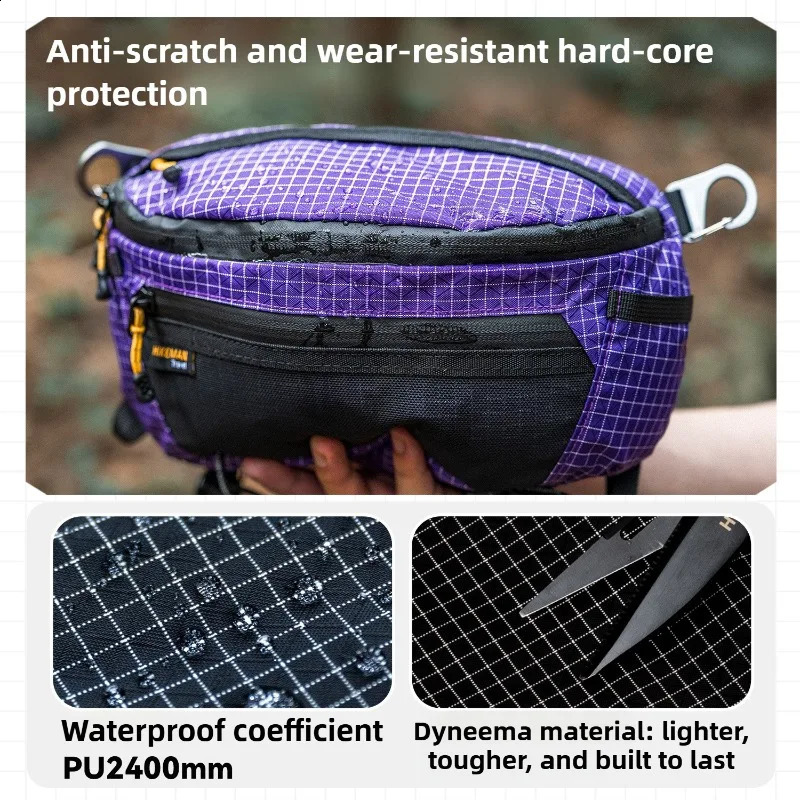 UHMWPE Chest Bag Ultralight Waterproof Cycling Pack Tactical Molle Mountain Biking Hiking Unisex Outdoor Sports Accessories 260625 - view 5
