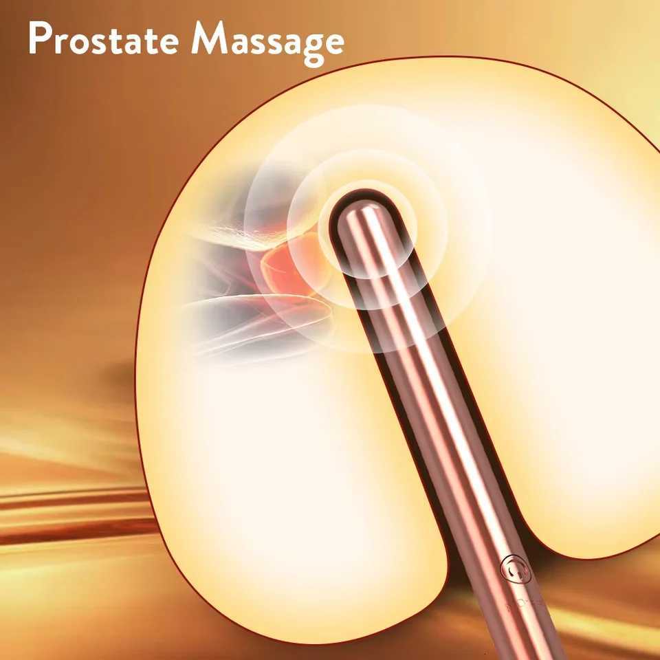 Min Size Anal Vibrator Beginner Prostate Massager Vibrating Butt Plug G Spot Clit Stimulator Sex Toys for Men Women Gay 18 M260626 - view 5