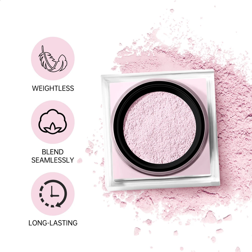 Waterproof Loose BakingSetting Powder Long Lasting Oil Control Matte Setting Powder Natural Brightening Face Cosmetics 260625 - view 5
