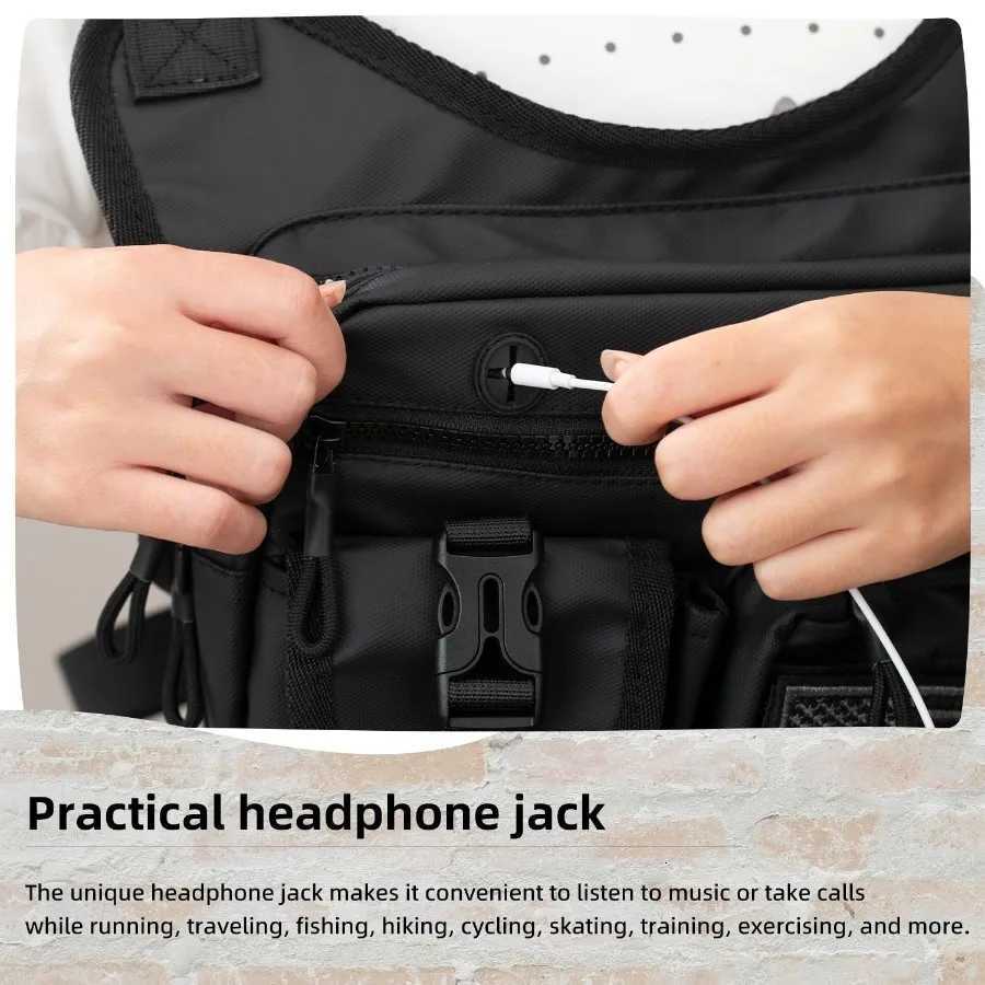 bag Mens outdoor sports chest running vest tactical pack outdoor sports chest pack M260626 - view 6
