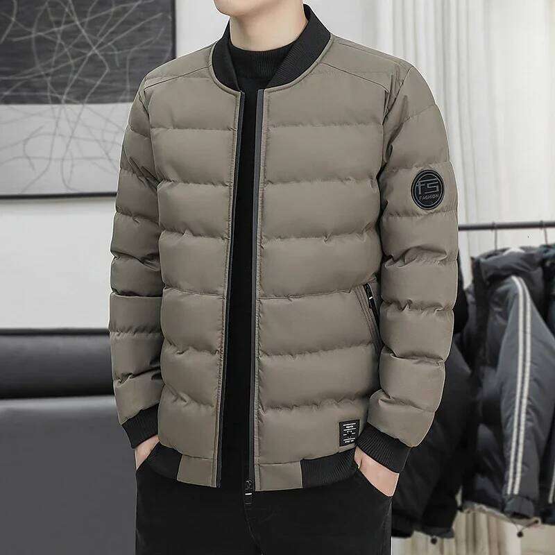 Winter Outdoor Hiking Camping Windproof Warm Cotton Clothes Men's Multifunctional Breathable Leisure Collar Jacket W260626 - view 7