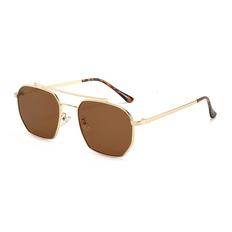 New 2026 Double-Beam Classic Ultra-Light Versatile Eyewear, Metal Sunglasses, Wholesale From Manufacturer - view 4