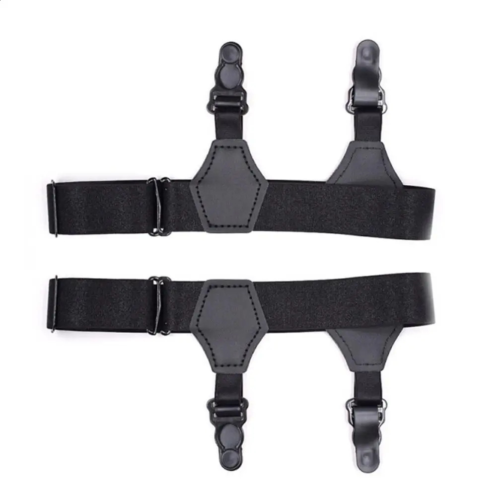 Mens Black Sock Garters Belt Adjustable Elastic Sock Leg Thigh Non-slip Stockings Garter Braces Women Holders Suspenders L3U0 260626 - view 7