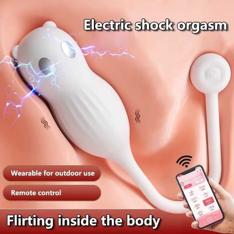 electric shock vibrator female bdsm vibrator mini wear vibrator female g-spot stimulation orgasm vibrator sex store M260626 - view 3