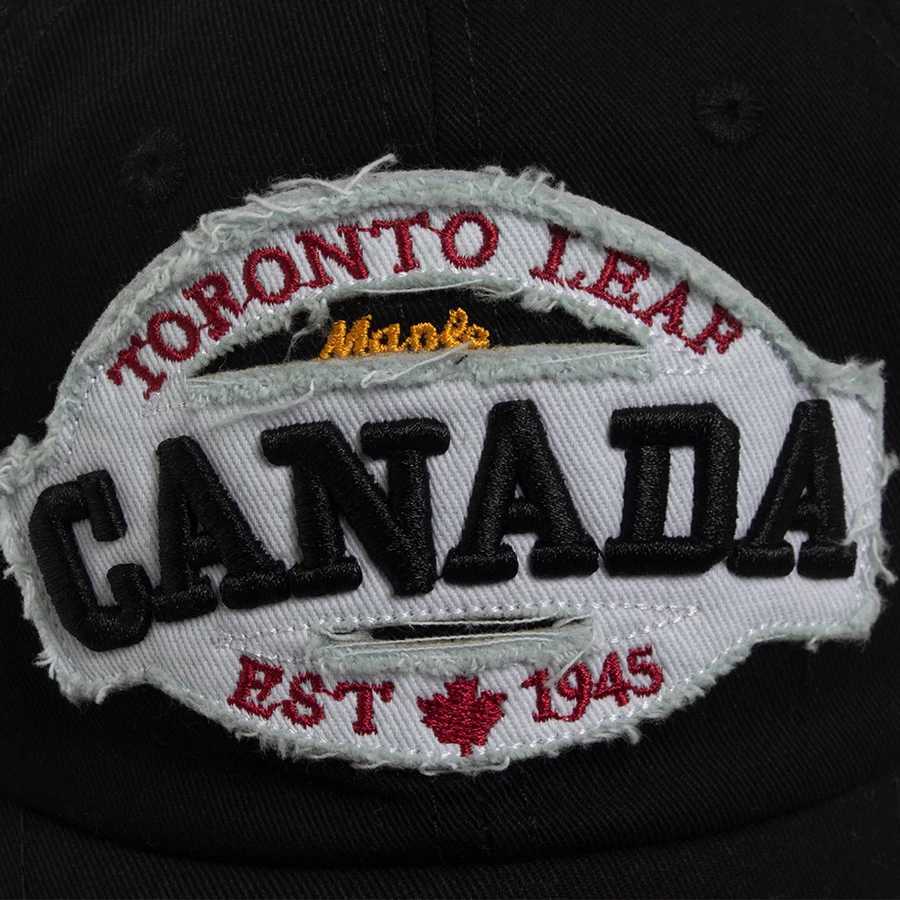 1945 Embroidery Patchwork Baseball Canada Casual Spring Summer SnapFor Outdoor Sun Visor Caps Vintage Women Men Dad Hat M260626 - view 7