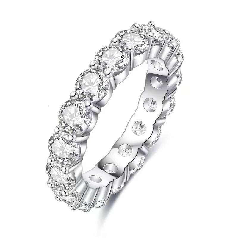 Toderi Custom Solitaire Big 2ct Gold 14k 18k Engagement Oval Vvs Moissanite Wedding Cvd Lab Grown Diamond Ring for Women - view 4