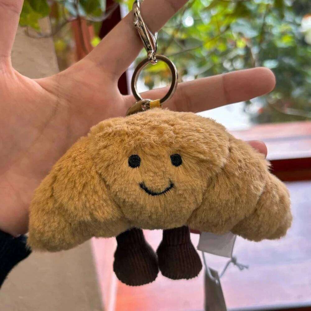 2026 Jelly Fun Series Keychain Cute Companion Plush Doll Soothing Toy Festival Gifts 26Y0626 - view 5