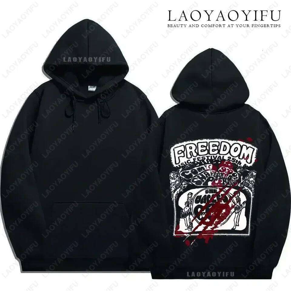 2025 New Style Cry of Fear Hoodies Double Sided Men's Women's Sweatshirt Unisex Long-sleeved Hoodie Size XS-3XL W260626 - view 6