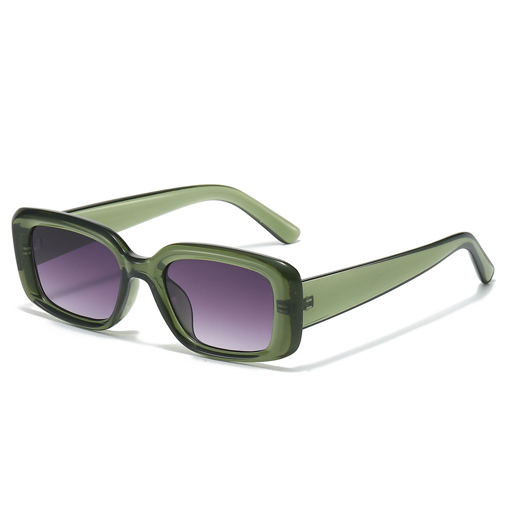 2026 New European And American Fashion Simple Retro Plain Frame Classic Square Sunglasses For Foreign Trade