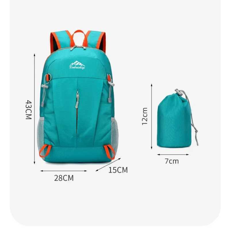 Hiking Outdoor Mountaineering Sports Backpack Camping Outing Lightweight Double-Shoulder Backpack for Men Business Travel M260626 - view 3