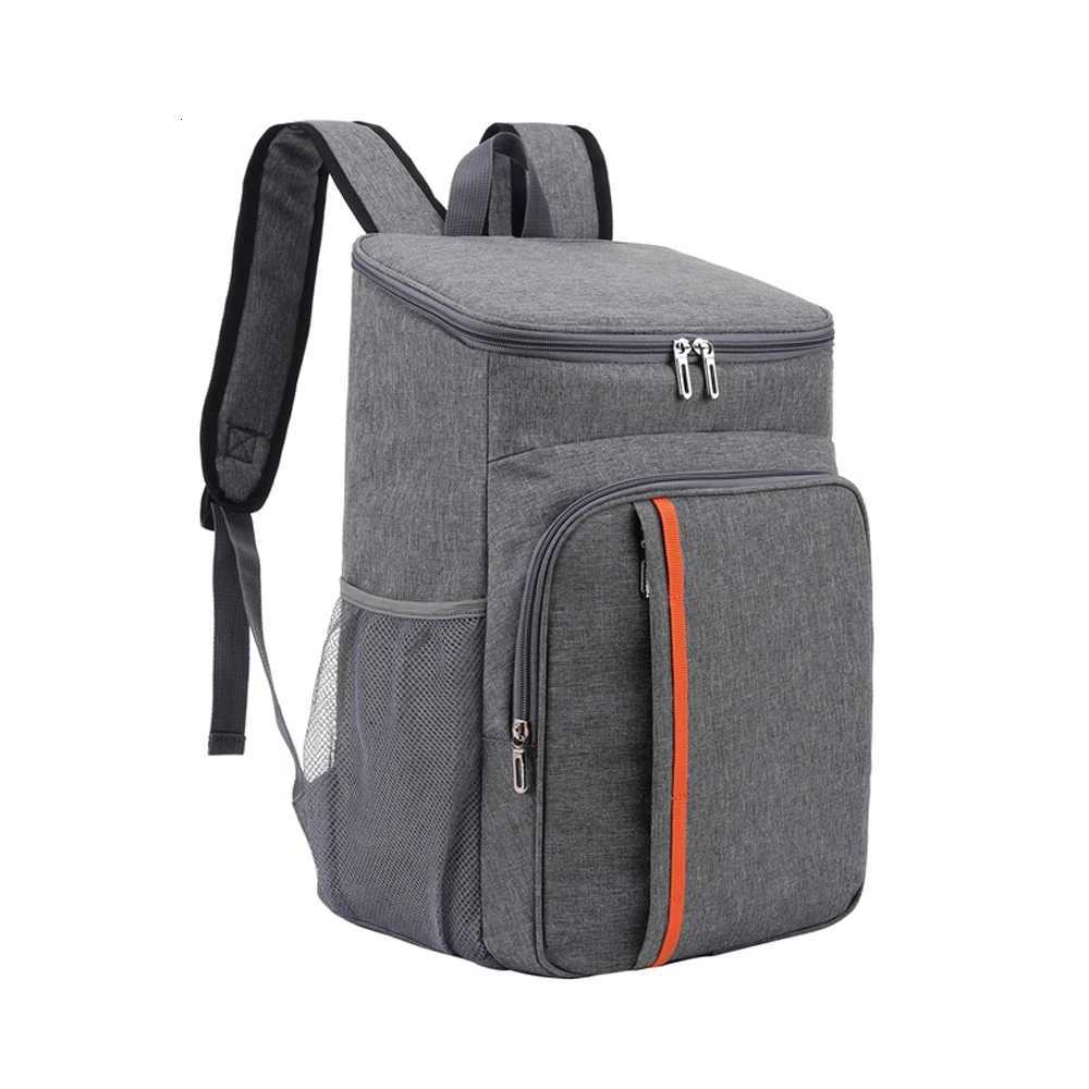 Leakproof Large Capacity Tomshoo 18L Cooler Bag Thermal Picnic Cool Warm Insulated Bag Outdoor Food Beverage Storage Backpack M260626 - view 4