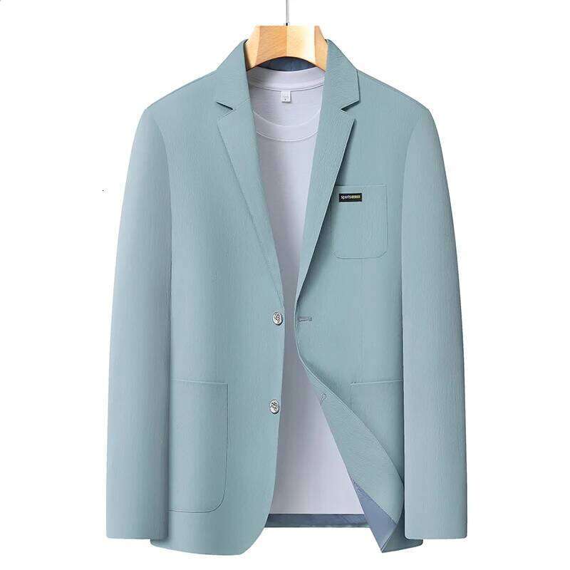 Men's Fashion Business Outdoor Travel Youth Campus Wedding Versatile Host Shaping Casual Korean Thin Style Blazer 26L0626 - view 4