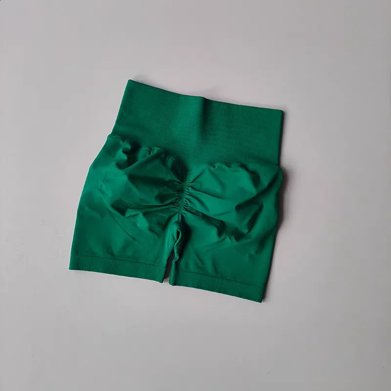 Summer High-Waist Womens Yoga Shorts Breathable Fitness Butt Lift Sports Running Shorts Cycling Push-Up Workout Gym Shorts 260626 - view 3