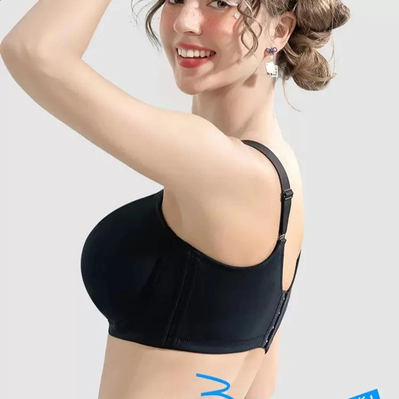 Largesize Traceless Underwear for Women with Large Breasts Small Gathering Antisagging and Adjustable 260626 - view 5