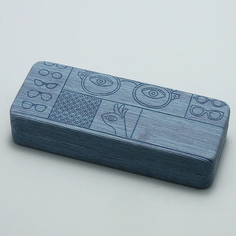 Square Glasses Pattern Glasses Case for Women Mens Fashion Hard Shell Optical Sunglasses Glasses Box Holder Eyewear Accessories 260625 - view 5