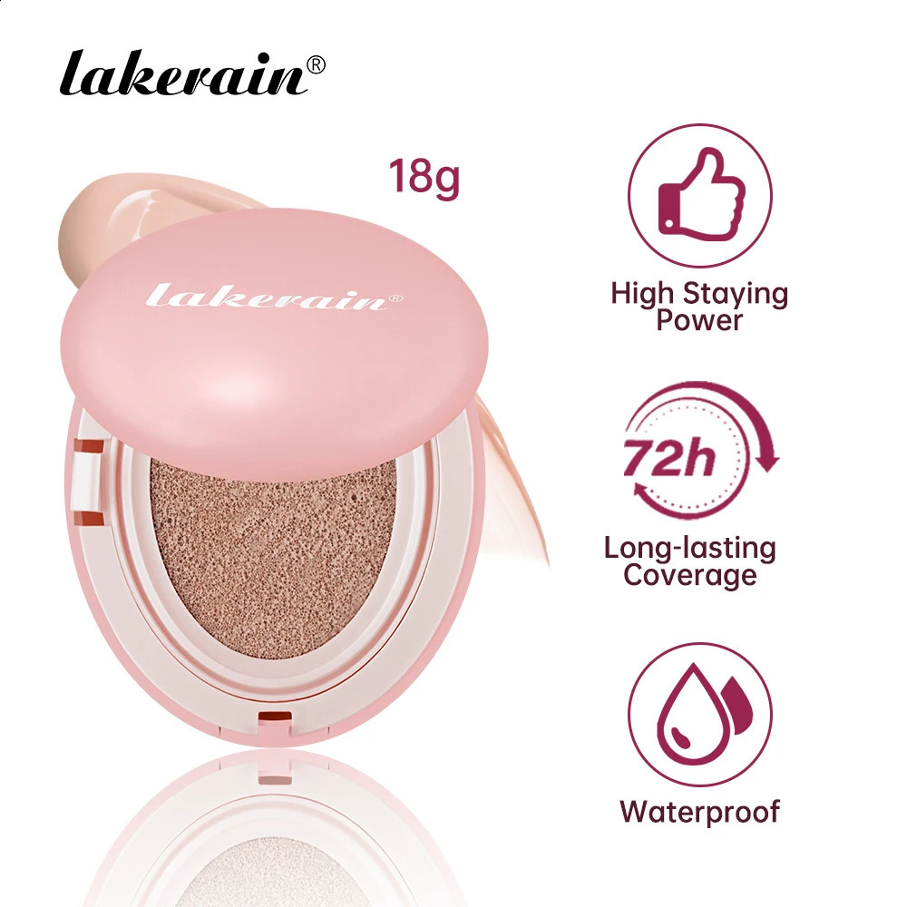 Semi-matte CC Cream Cushion Natural Concealer Whitening Long-lasting Creamy Texture Foundation Face Base Makeup Cosmetics 260625 - view 4